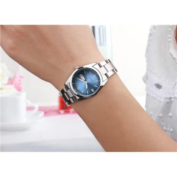 Women\'s Luxury Watches Luminous Waterproof Calendar Ladies Stainless main image 6